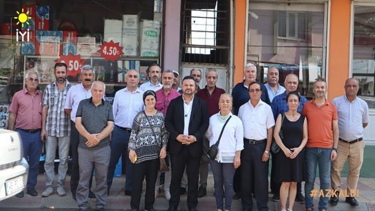 İYİ Parti heyeti Dulkadiroğlu esnafını ziyaret etti!