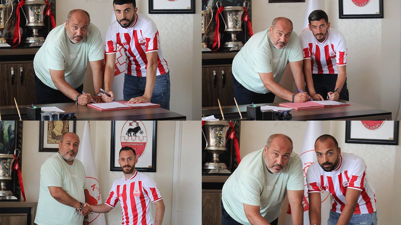 Kahramanmaraşspor 4 futbolcuyu renklerine bağladı!