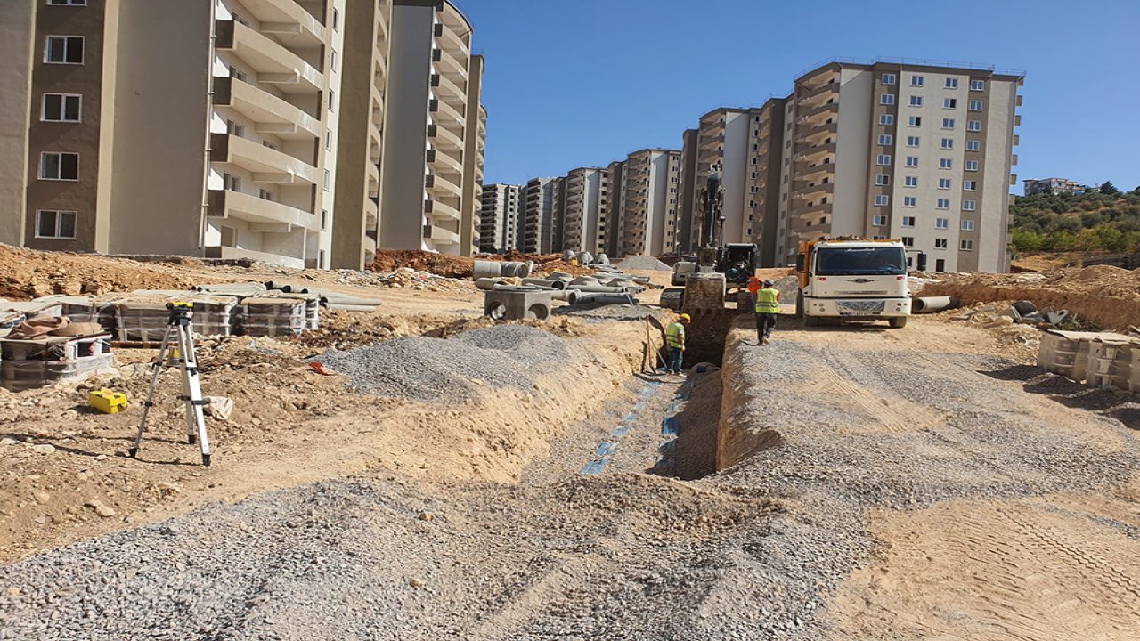 Kahramanmaraş’ta toplu konut projesinin su altyapısı tamamlandı!