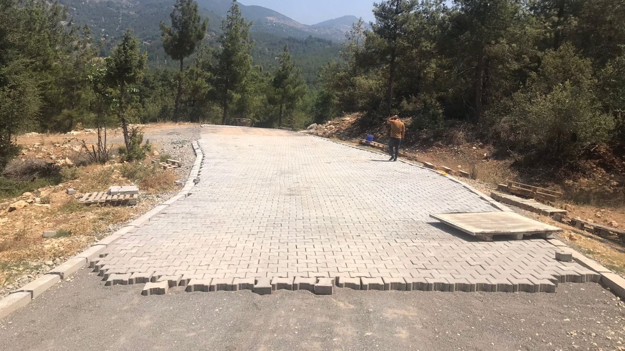 Kahramanmaraş’ta yol çalışmaları