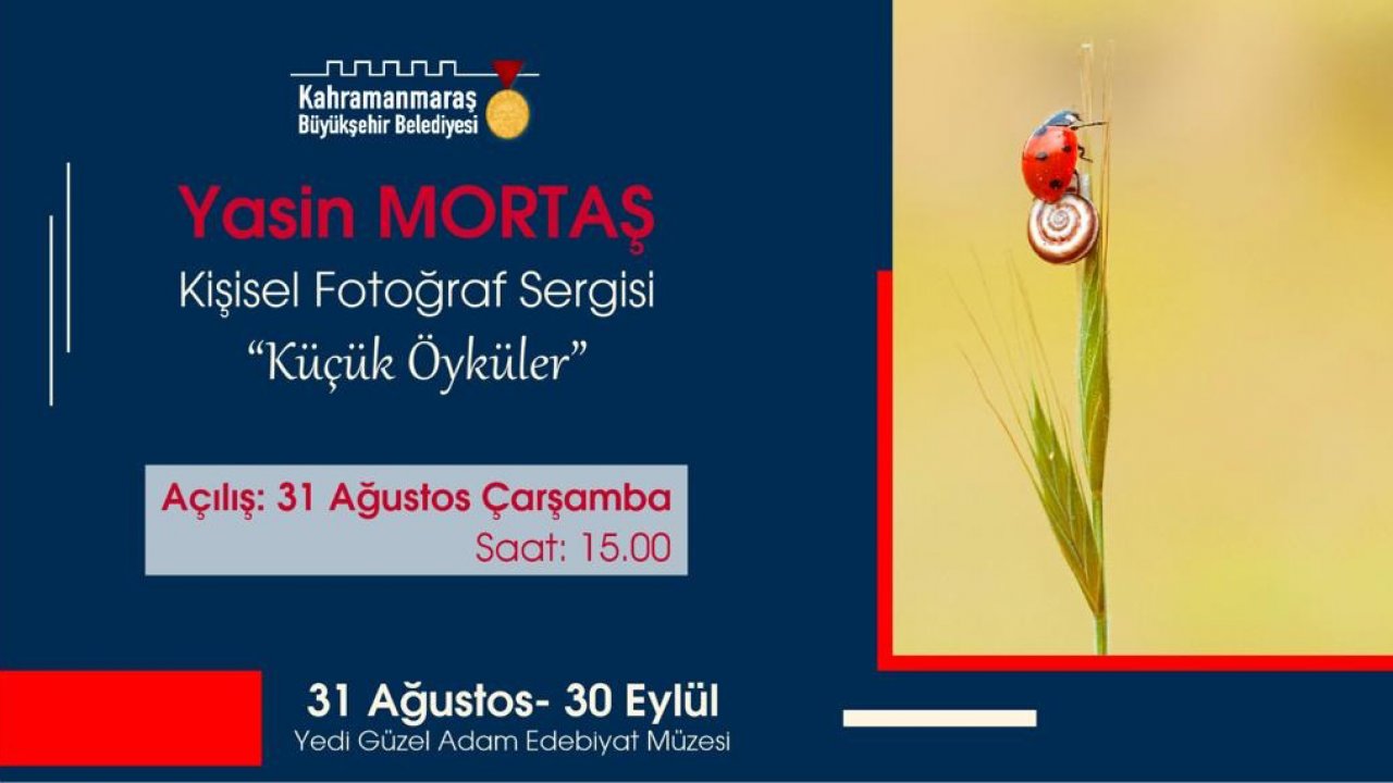 Kahramanmaraş Büyükşehir Belediyesi’nden sergi!