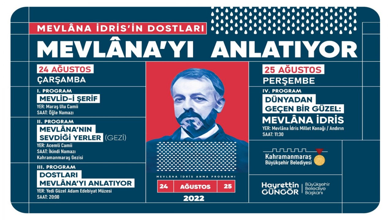 Ünlü yazar, Memleketi Kahramanmaraş’ta Anılacak!