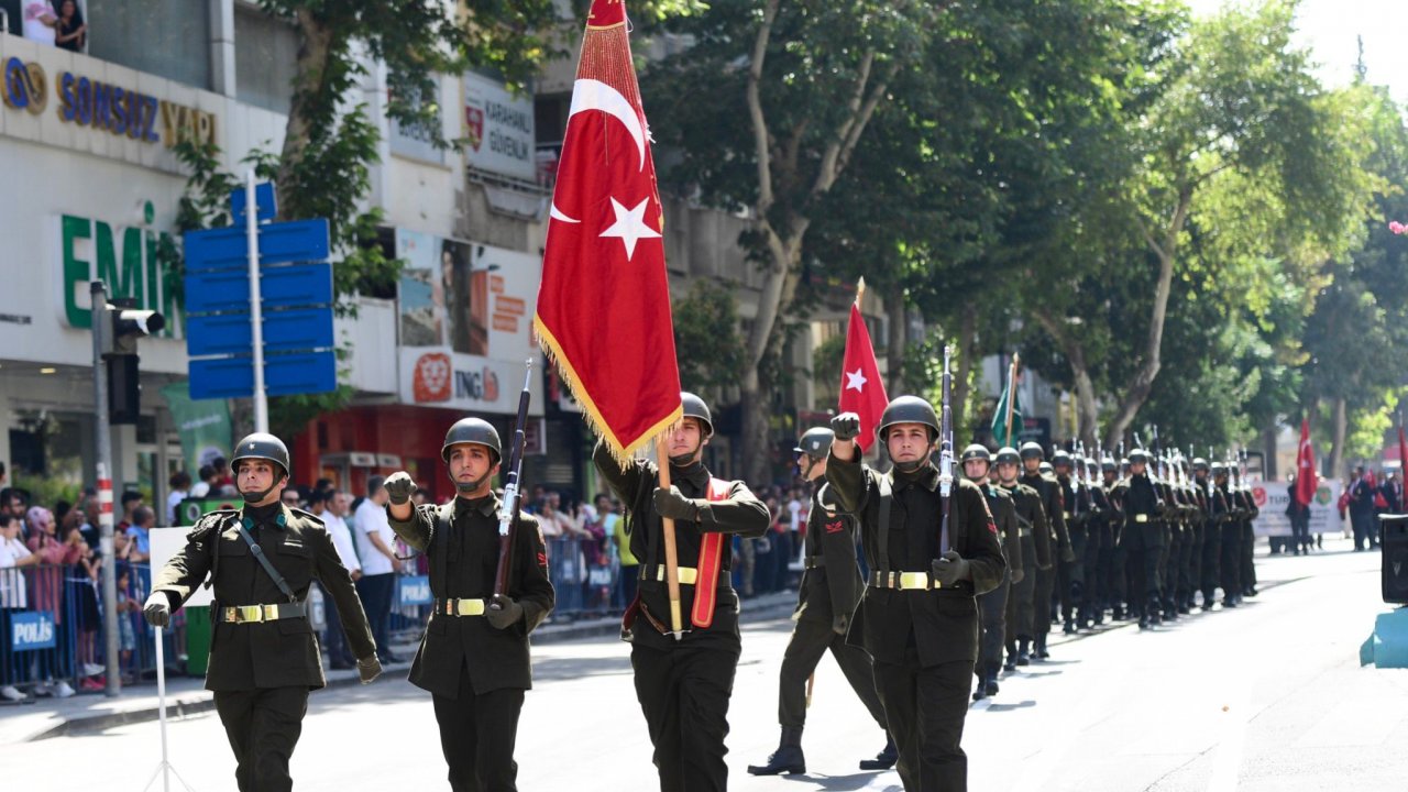 30 Ağustos Zafer Bayramı Kahramanmaraş’ta Coşkuyla Kutlandı