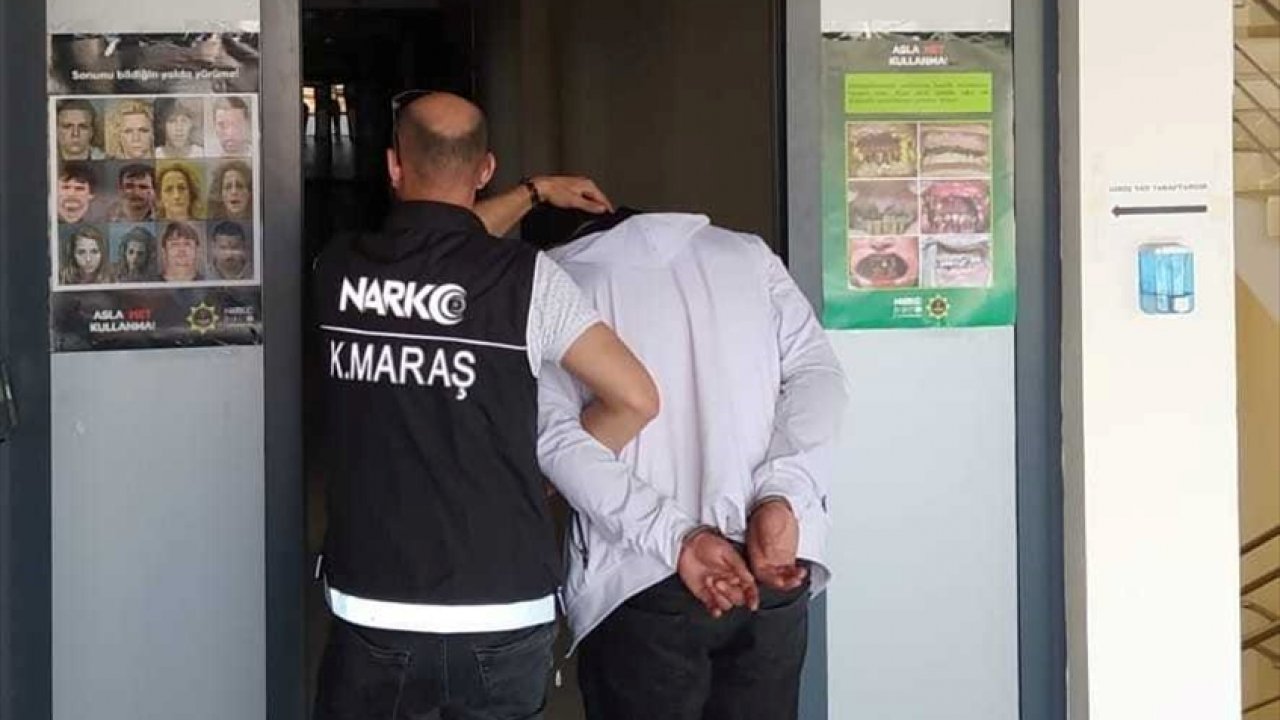 Kahramanmaraş'ta uyuşturucu tacirleri tutuklandı!