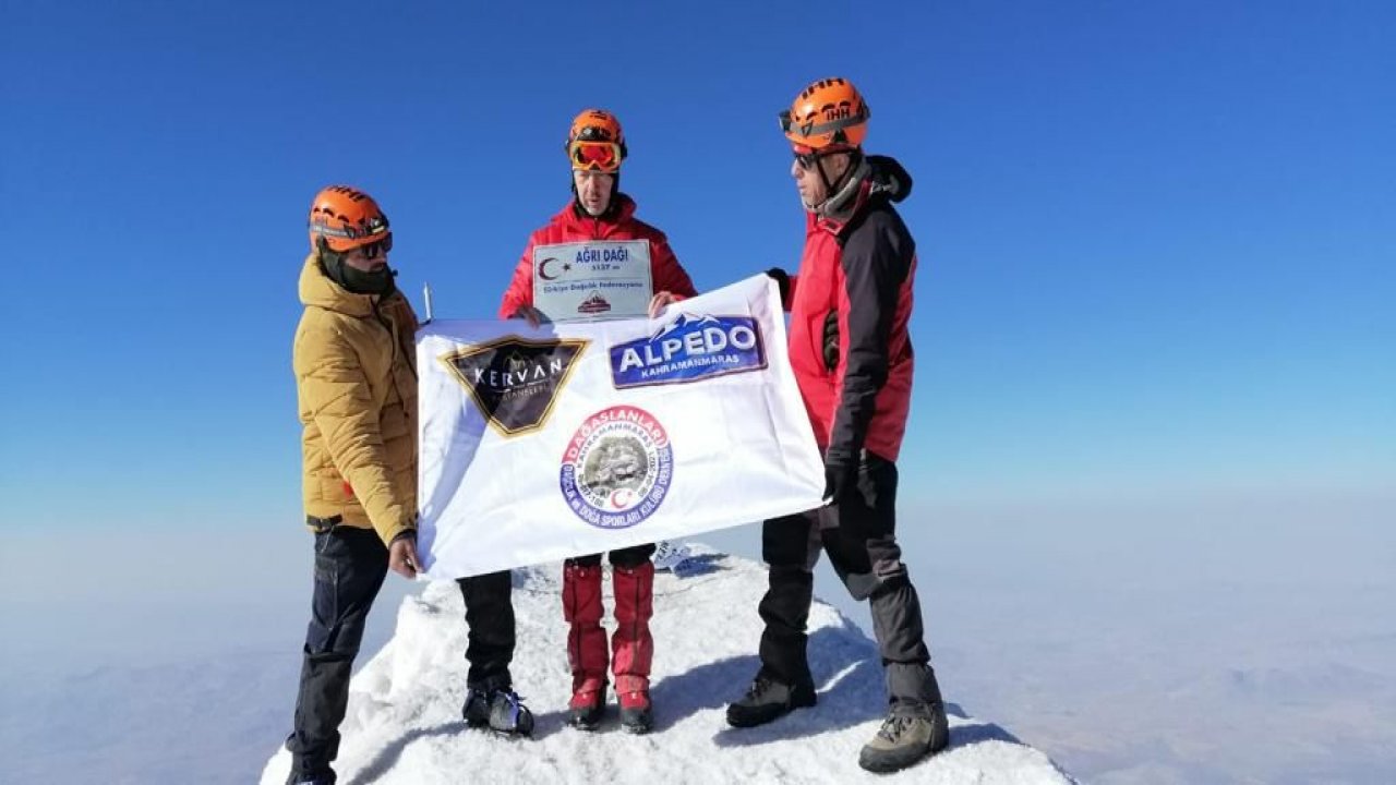 ALPEDO. Ağrı Dağı zafer tırmanışına ortak oldu!