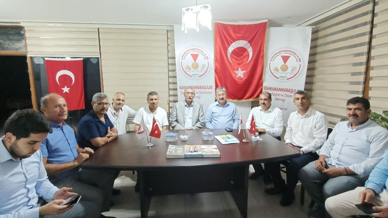 Kahramanmaraş ve 2 il kardeşlik buluşmalarında bir araya gelecek!