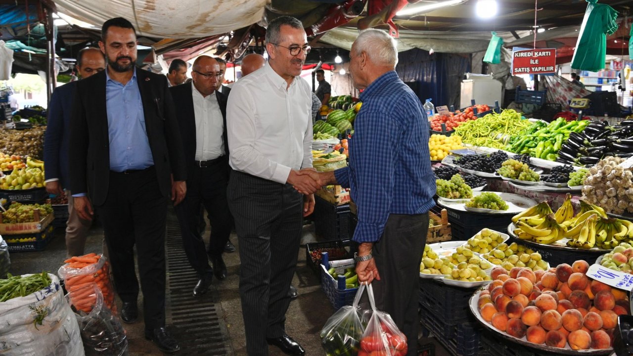 Başkan Güngör, Elbistan’da dertleri dinledi!