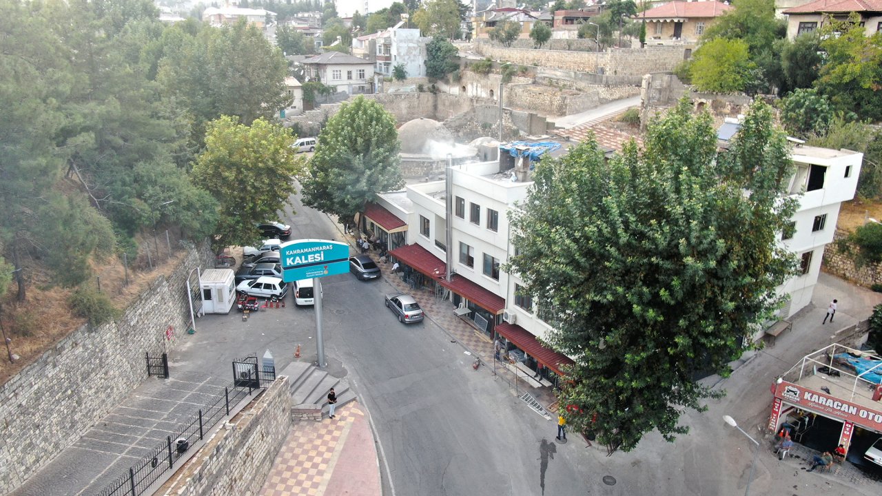 Maraş Kalesinin Çevresi güzelleşiyor!