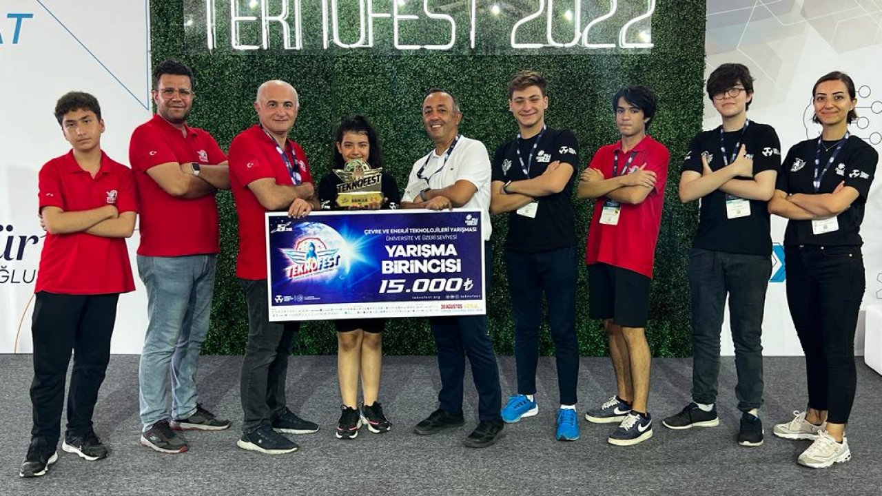 SANKO Okulları TEKNOFEST’te büyük başarı yakaladı!