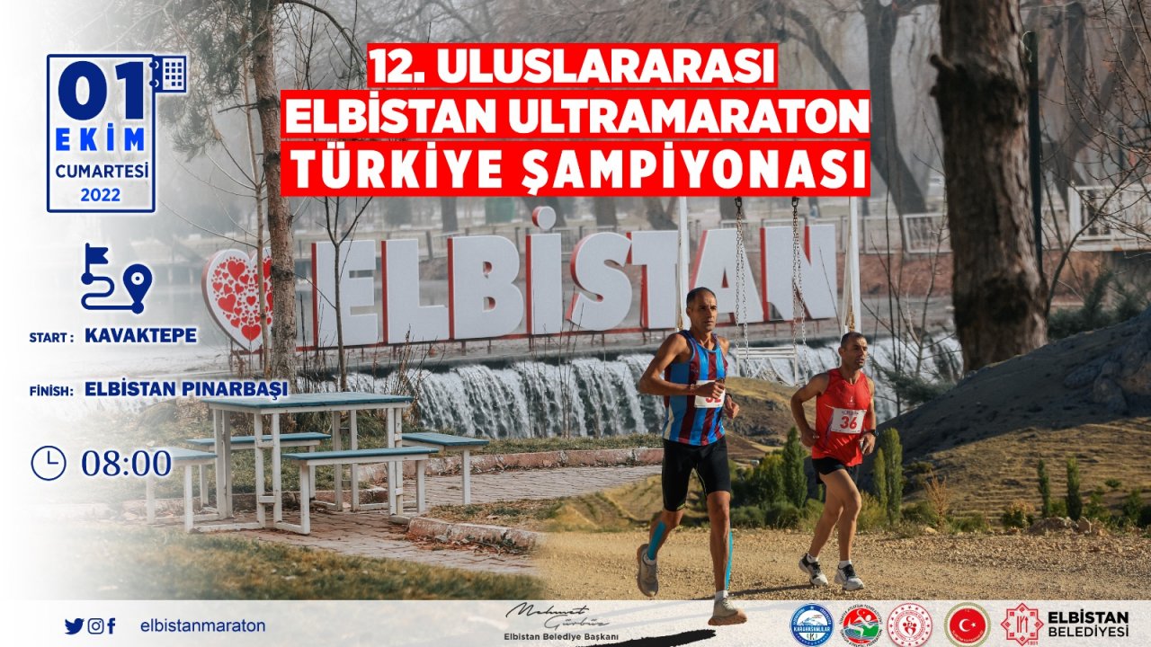 Elbistan 12’inci Ultramaraton Koşusu 1 Ekim’de başlıyor!
