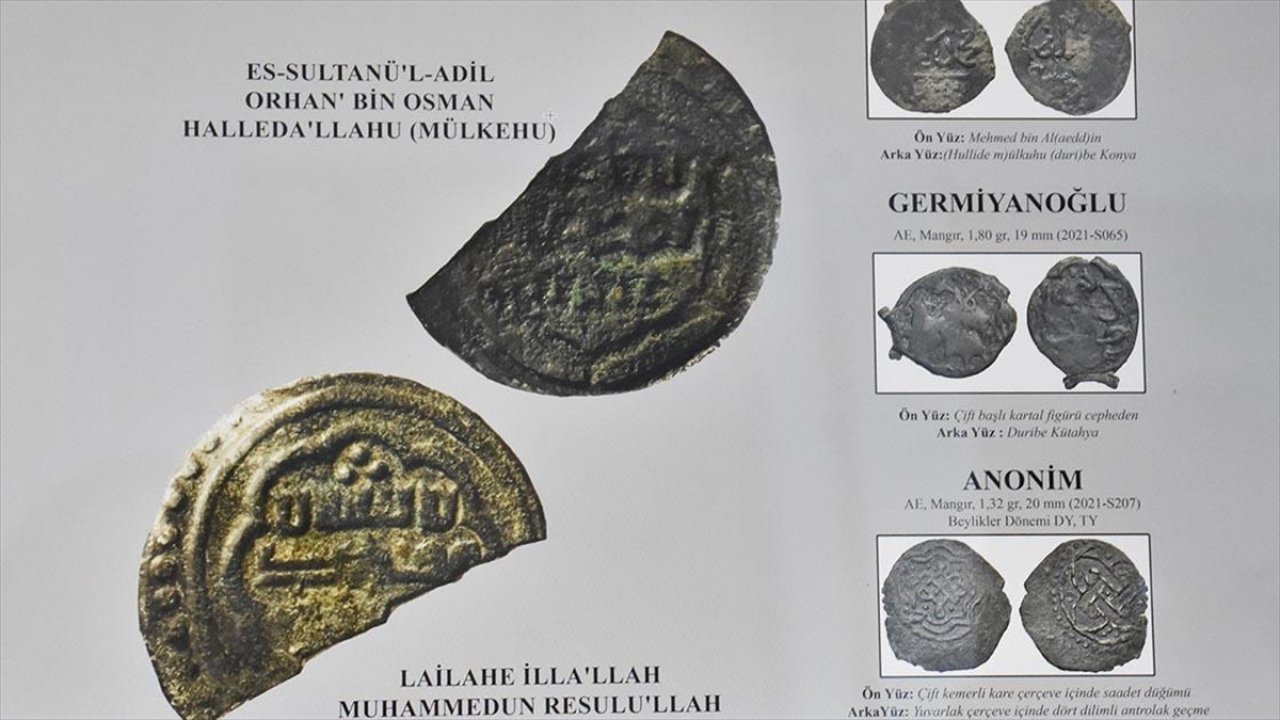 Orhan Gazi'nin sikkesi bulundu