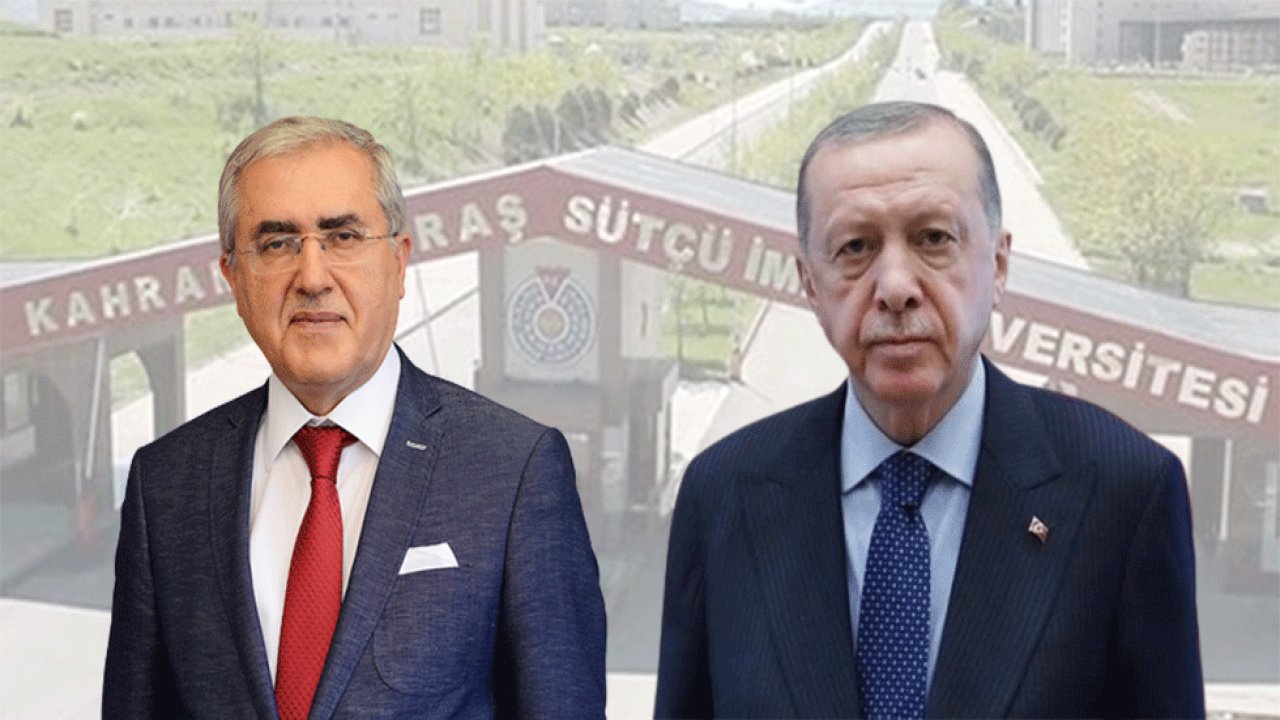 Cumhurbaşkanı Erdoğan imzaladı! KSÜ Rektörü değişti!