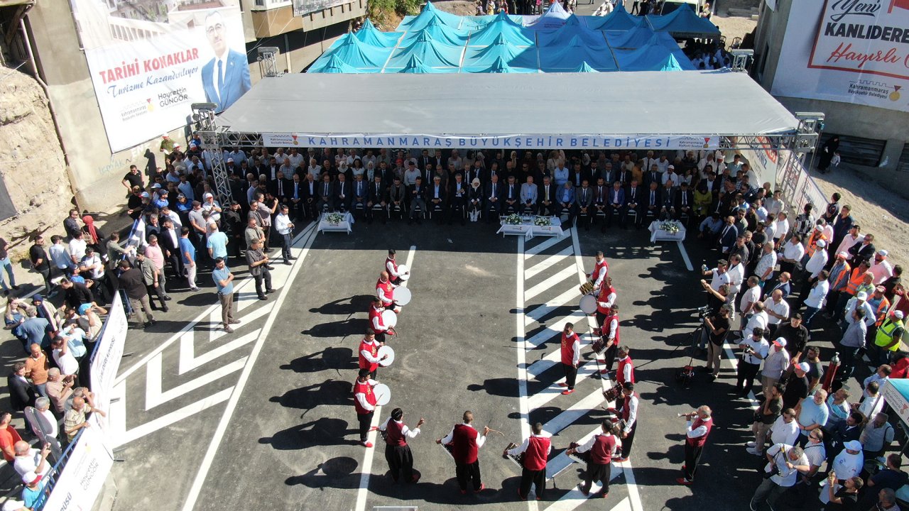Kahramanmaraş’ta 89 günde tamamlanan köprü hizmete girdi!