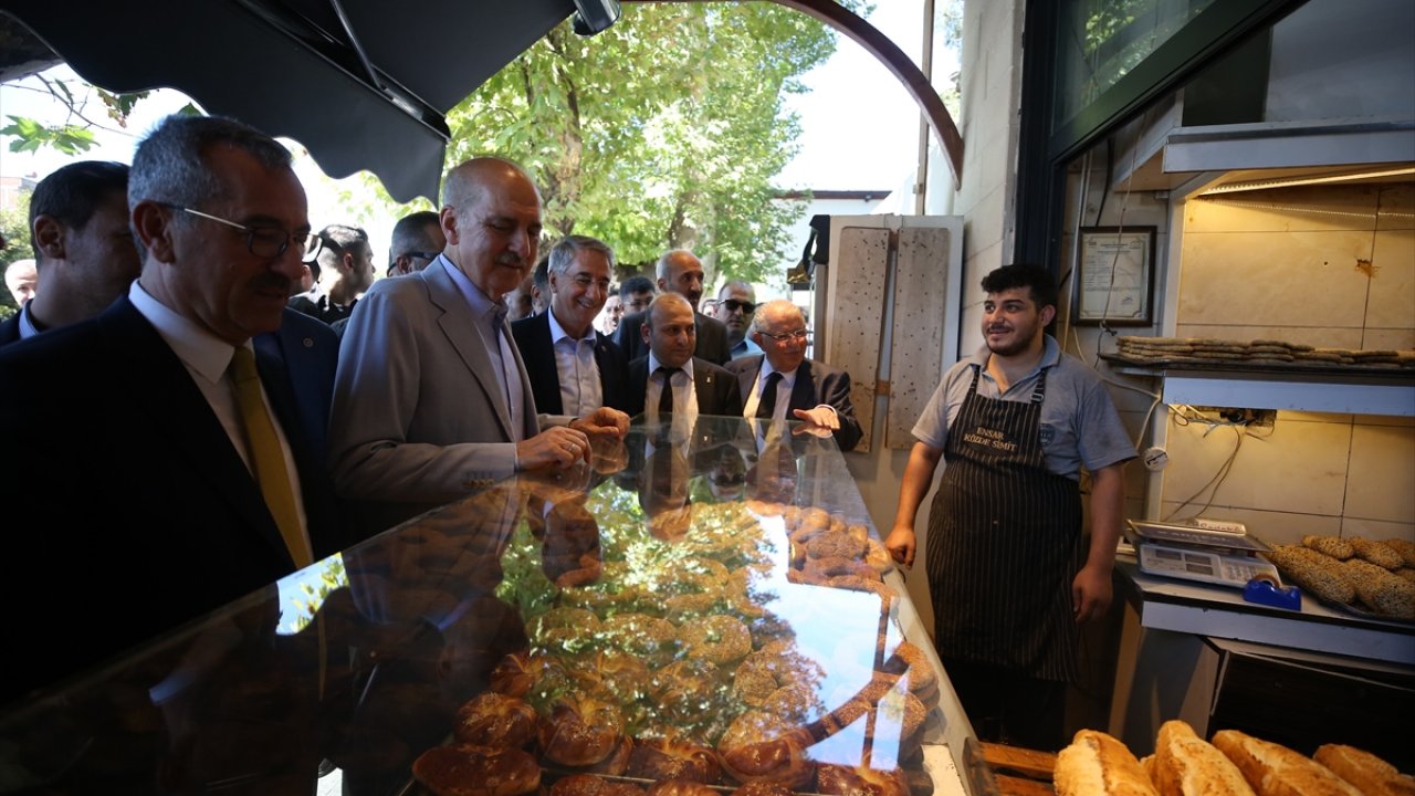 Numan Kurtulmuş, Kahramanmaraş'ta esnafı ziyaret etti!