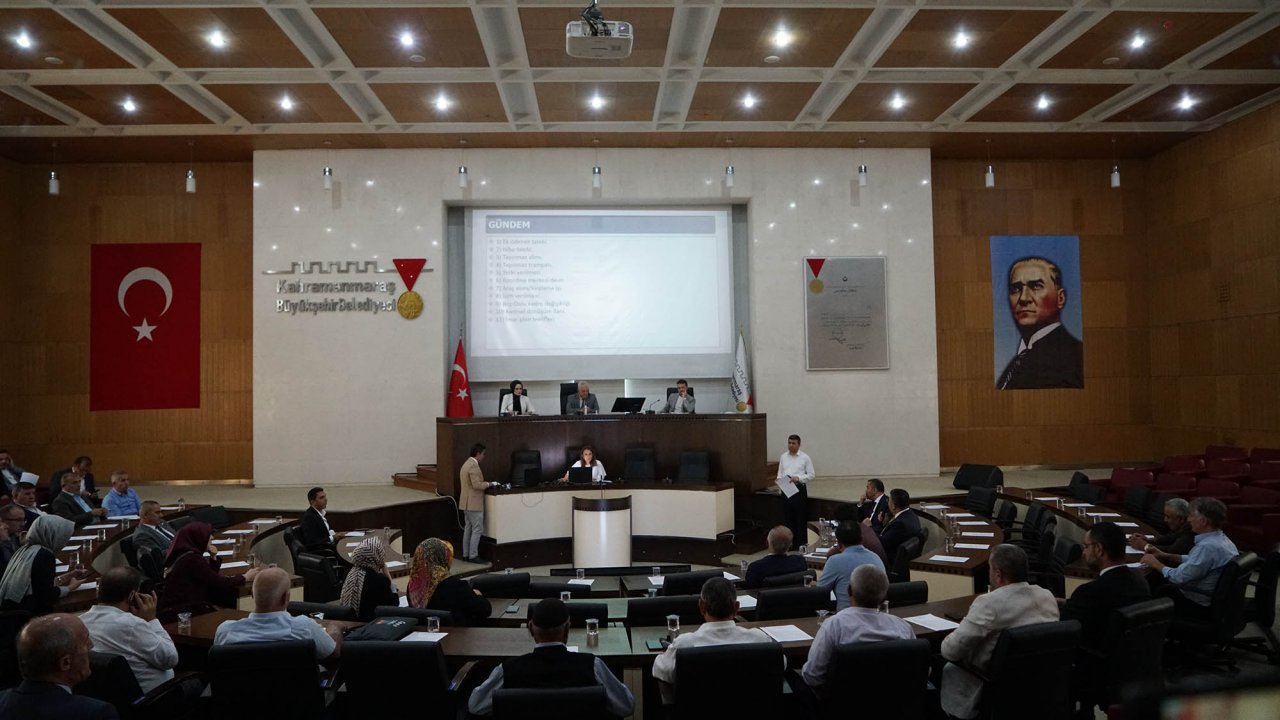 Kahramanmaraş Büyükşehir Belediye Meclisi Toplandı!
