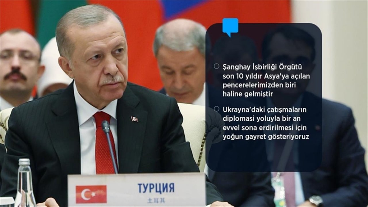 Cumhurbaşkanı Erdoğan:"Amacımız bölgemizde ve ötesinde bir barış kuşağı tesis etmek"