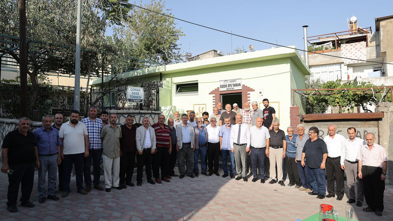 Dulkadiroğlu’ndan Türbeye çevre düzenlemesi!