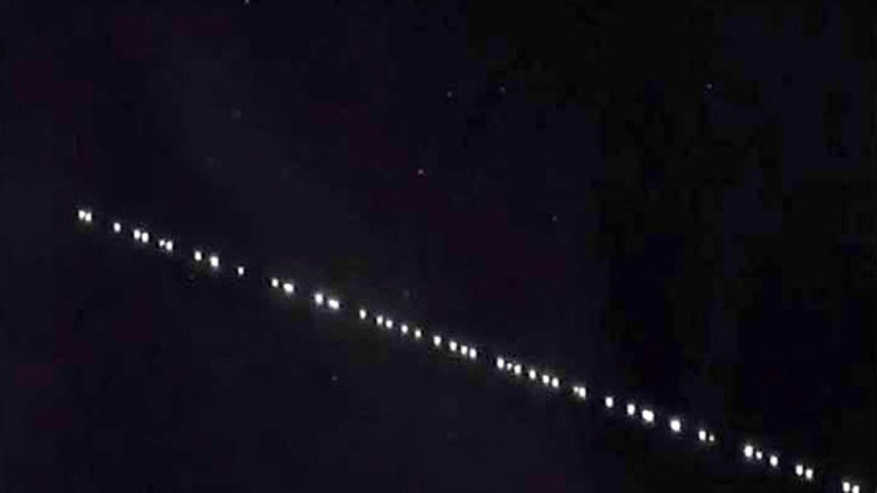 Elon Musk'ın Starlink uyduları Kahramanmaraş'ta görüldü