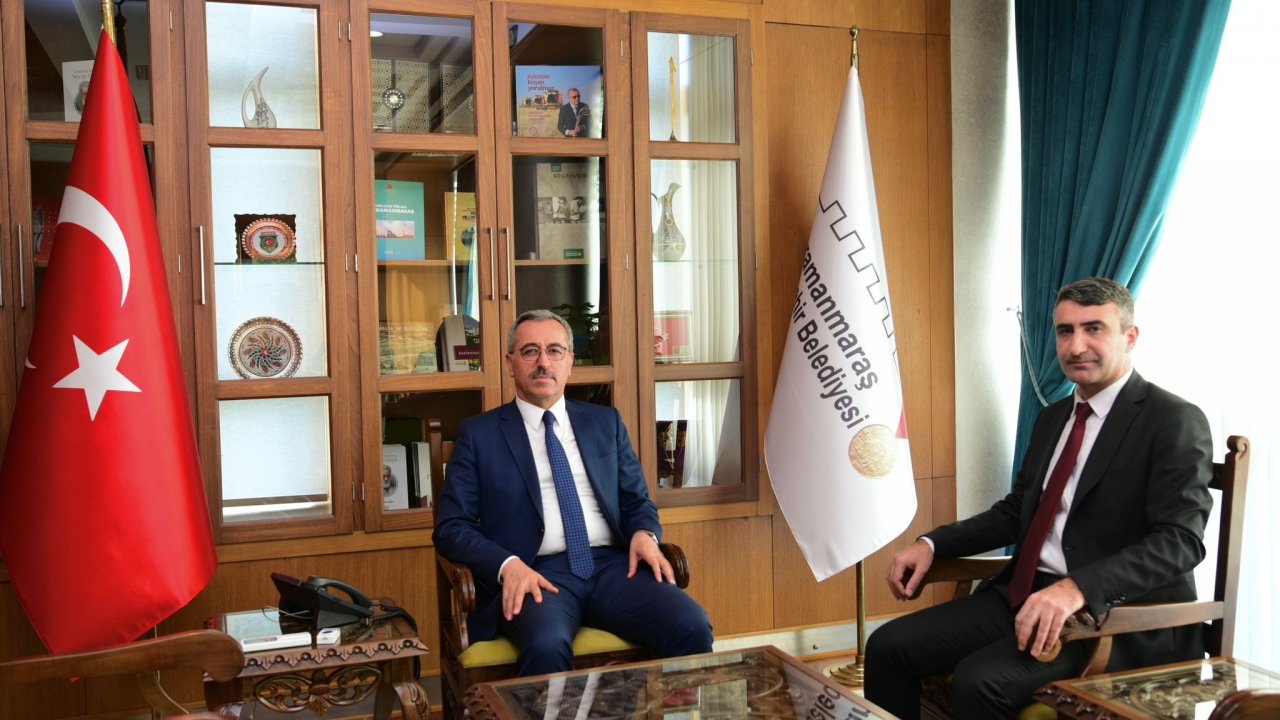 Başkan Güngör, Kaymakam Çelikkaya’yı konuk etti!