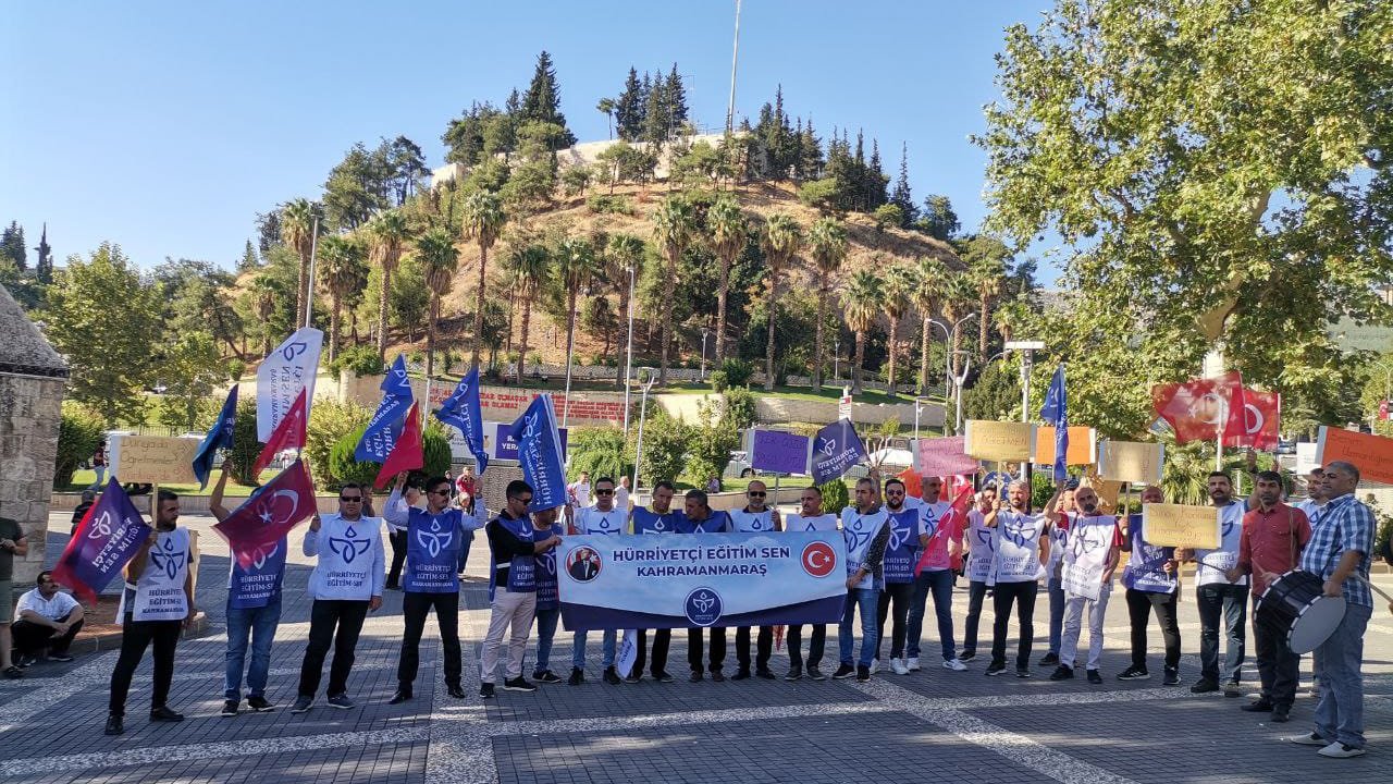 Kahramanmaraş’ta Hürriyetçi Eğitim- Sen’den sınav eylemi!