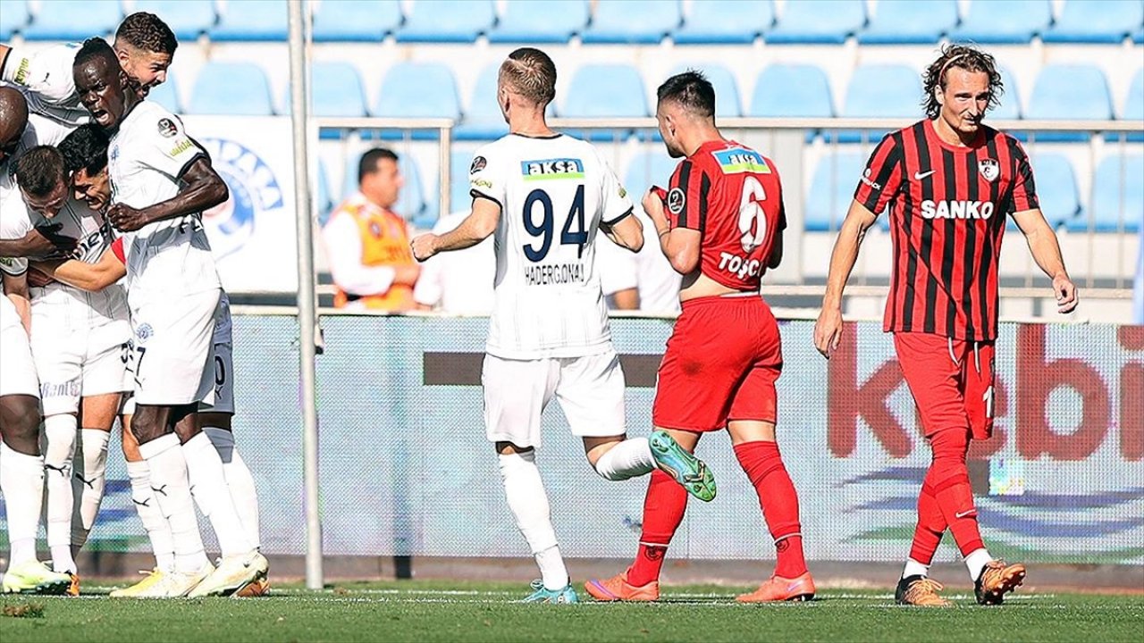 Gaziantep FK'nin galibiyet hasreti sürüyor