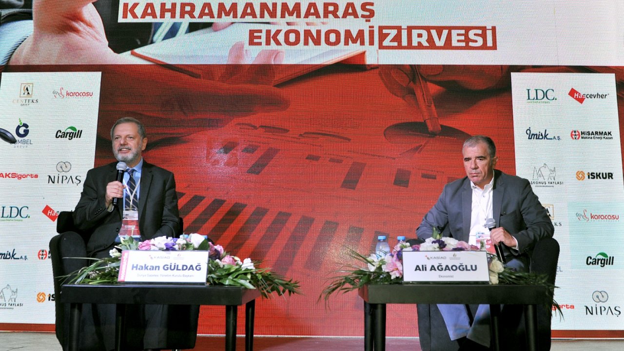 Ekonomistler Kahramanmaraş’ta hükümetin ekonomi politikasıyla ilgili ipuçları verdi!