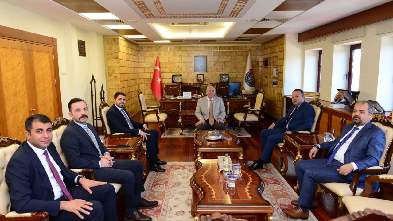 KSÜ Rektörü Yasım’a Kurum Müdürlerinden Ziyaret!