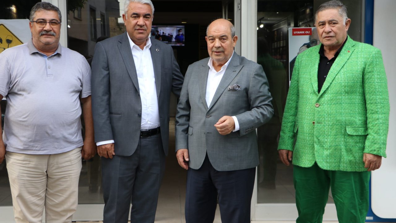 Mehmet Kanbur’dan Ahmet Kuybu’ya tebrik ziyareti!