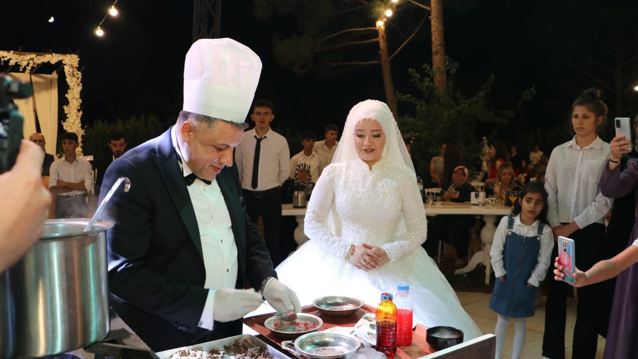 Kahramanmaraş’ta kelle paçalı düğün!