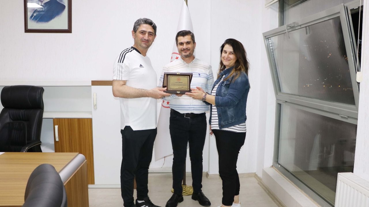 Kahramanmaraş Gençlik ve Spor İl Müdürlüğünden KYS Catering’e ödül!