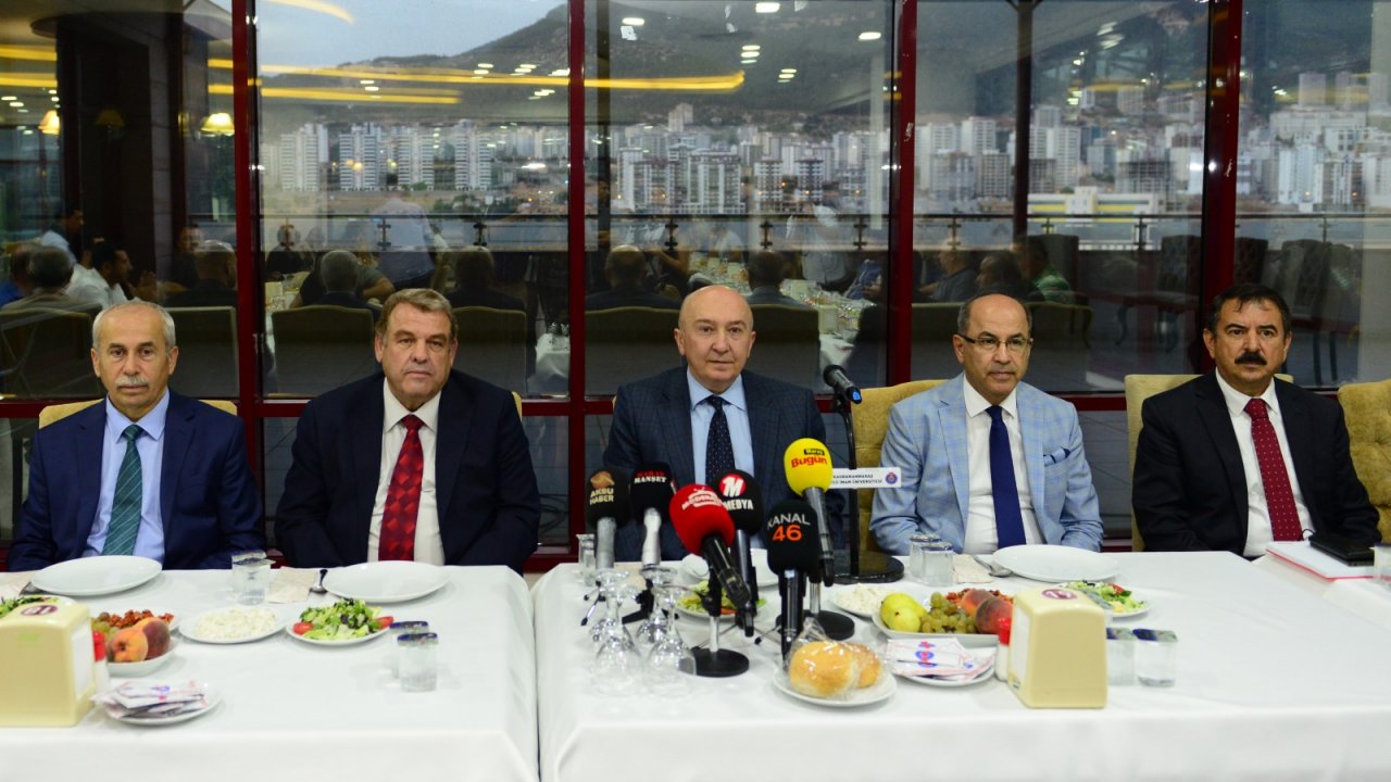 KSÜ Rektörü Yasım, Basın Mensuplarıyla Bir Araya Geldi!