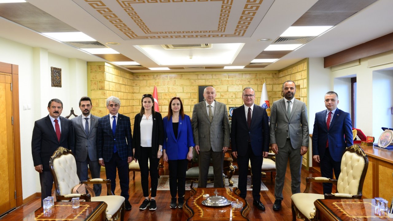 MHP’den KSÜ Rektörü Yasım’a Ziyaret!