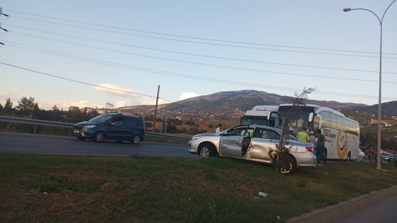 Kahramanmaraş’ta zincirleme kaza!