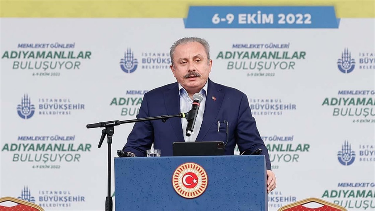 Meclis Başkanı Şentop: Siyasi ve ekonomik istikrarımızı devam ettirirsek geleceğimiz çok daha iyi olacak