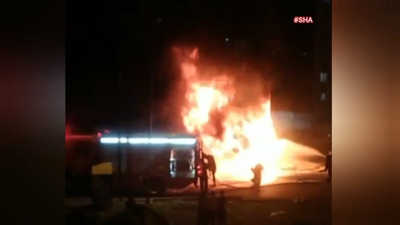 Kahramanmaraş’ta işyeri yandı!