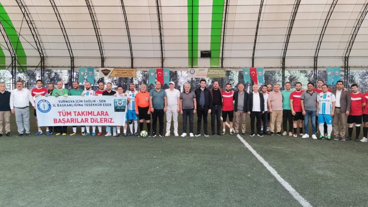 Kahramanmaraşl’ta Sağlık Çalışanları Futbol Turnuvasında buluştu!