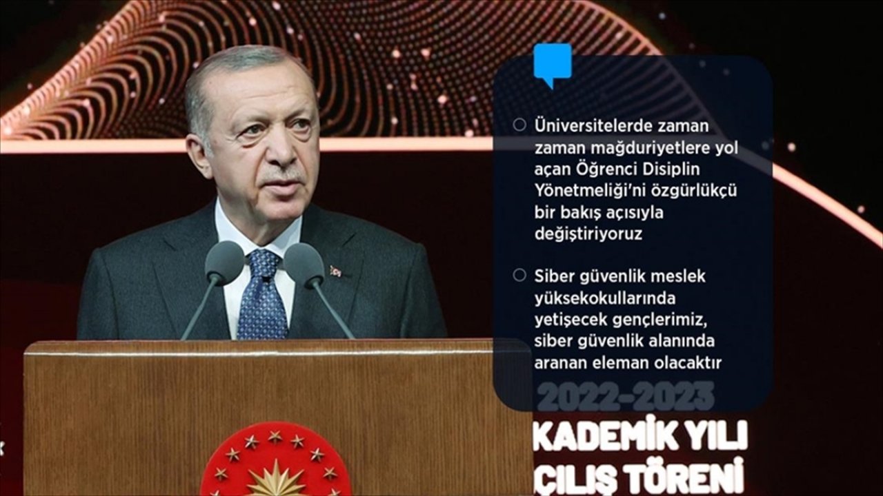 Cumhurbaşkanı Erdoğan: 35 yaş üzeri kadınlarımız için ön lisans ve lisans programlarında ek kontenjan tanımlayacağız
