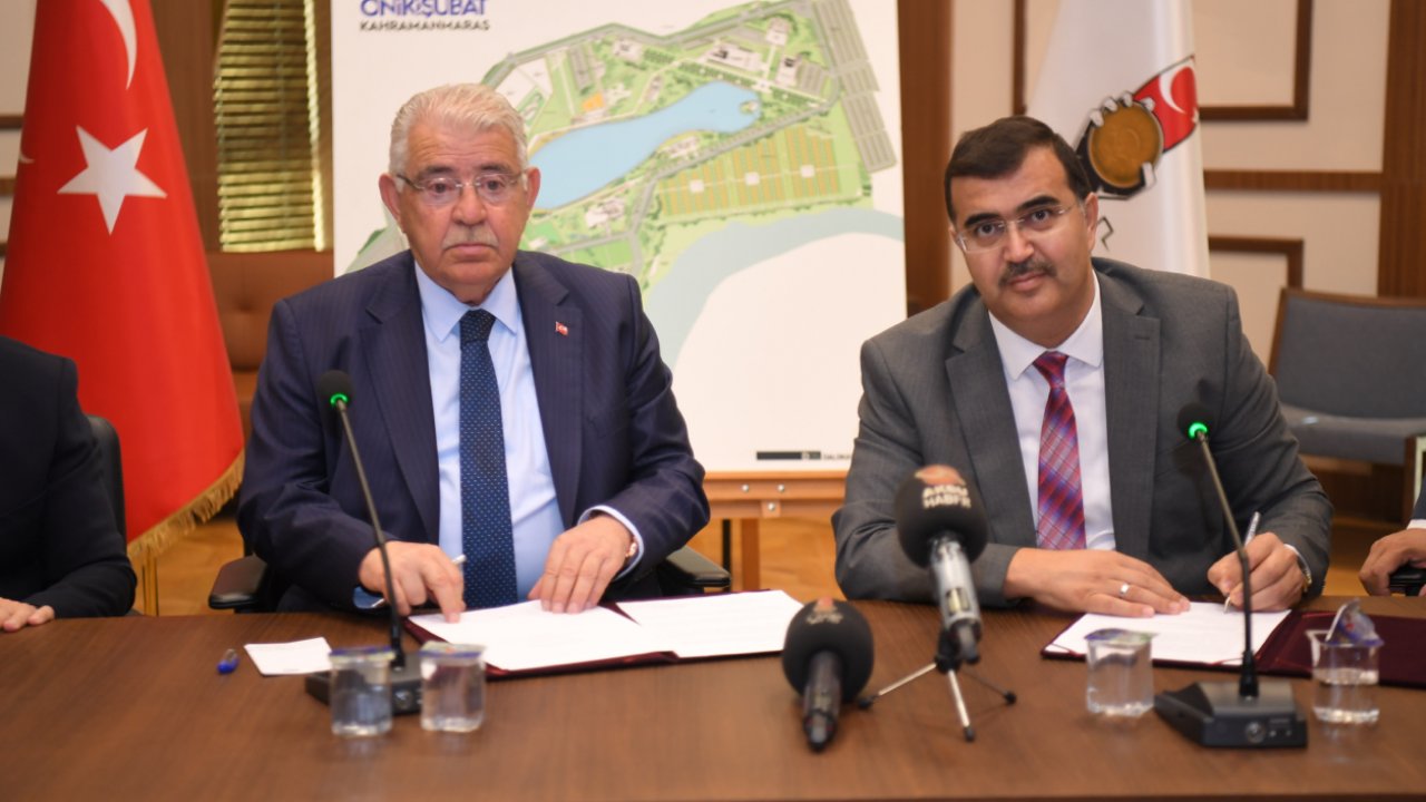 'Kahramanmaraş Bilgiyle Buluşuyor' Projesi için protokol imzalandı