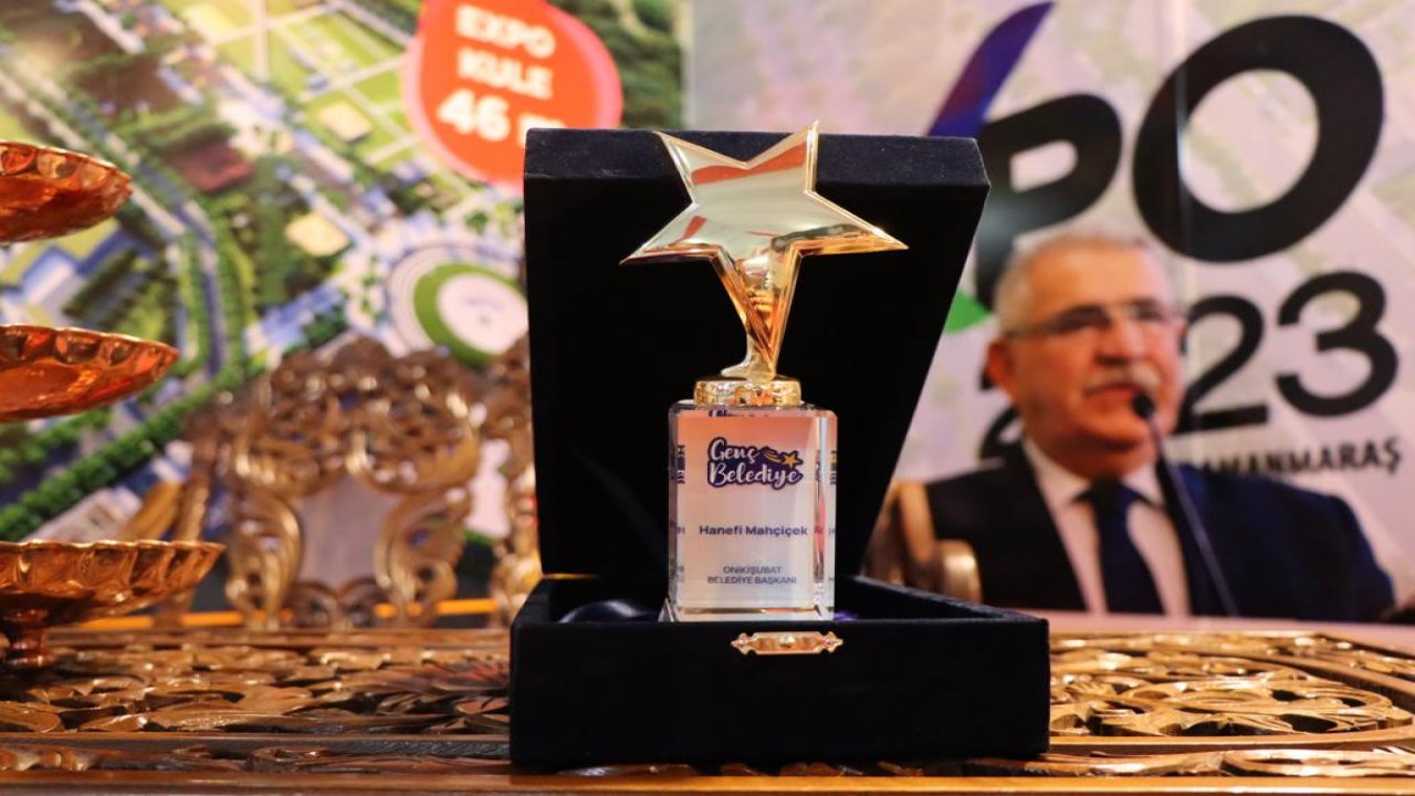 Onikişubat Belediyesi ‘Genç Belediye’ ödülü aldı!