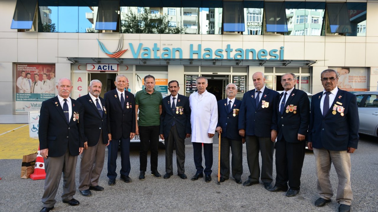 Gazilerden Doktor Faruk Atlı’ya teşekkür!