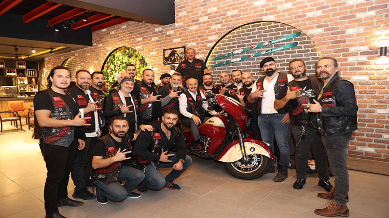 Başkan Okay, Türk Chopper  gurubuyla buluştu!