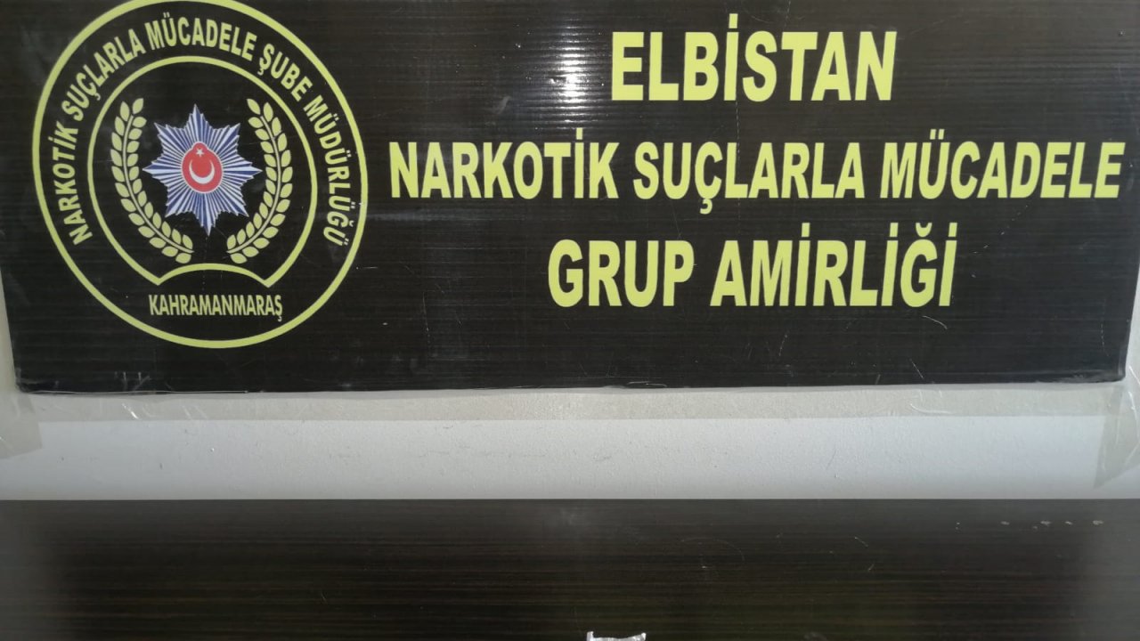 Afşin’de uyuşturucu operasyonu!