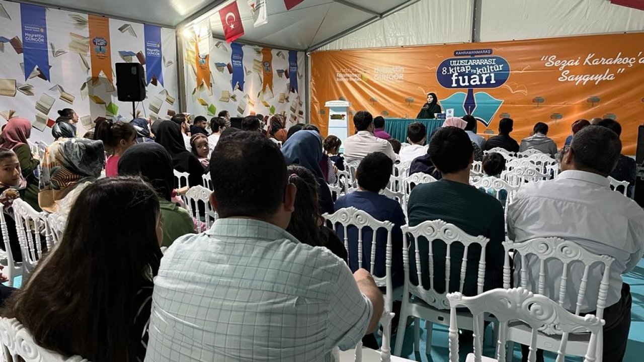 Kahramanmaraş’ta Emine Şenlikoğlu Söyleşisine Yoğun İlgi!