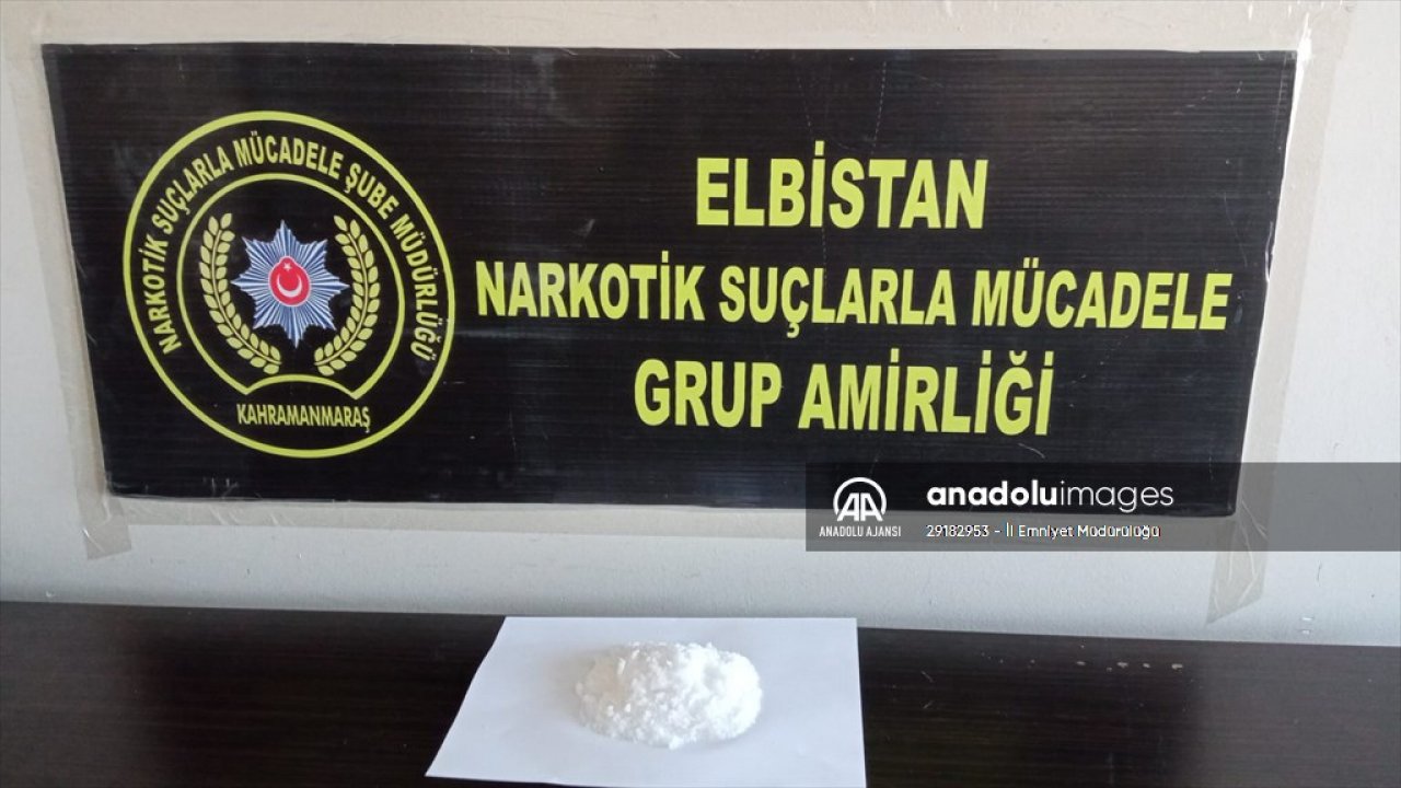 Elbistan’da uyuşturucudan 2 şüpheli tutuklandı!