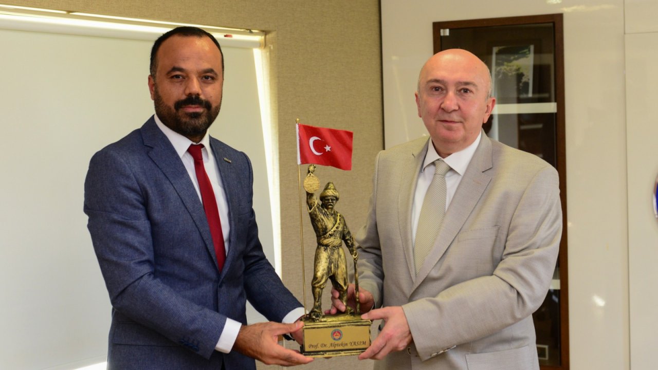 TÜRKAV Kahramanmaraş İl Yönetiminden Rektör Yasım’a Ziyaret