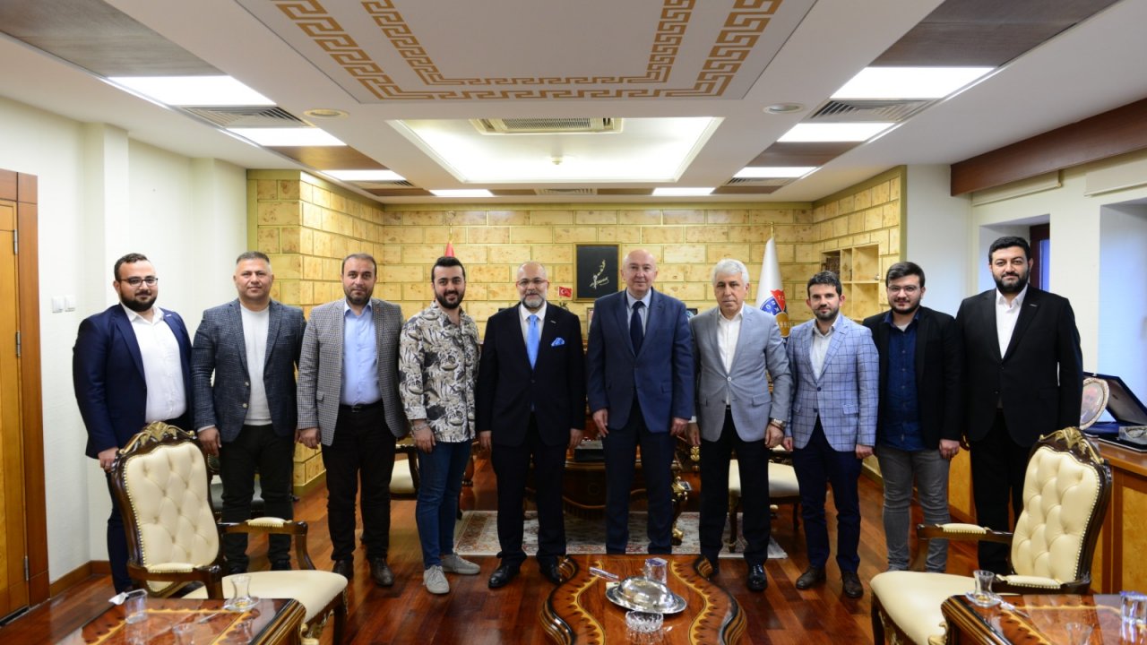 MÜSİAD Kahramanmaraş Heyetinden KSÜ Rektörü Yasım’a Ziyaret!