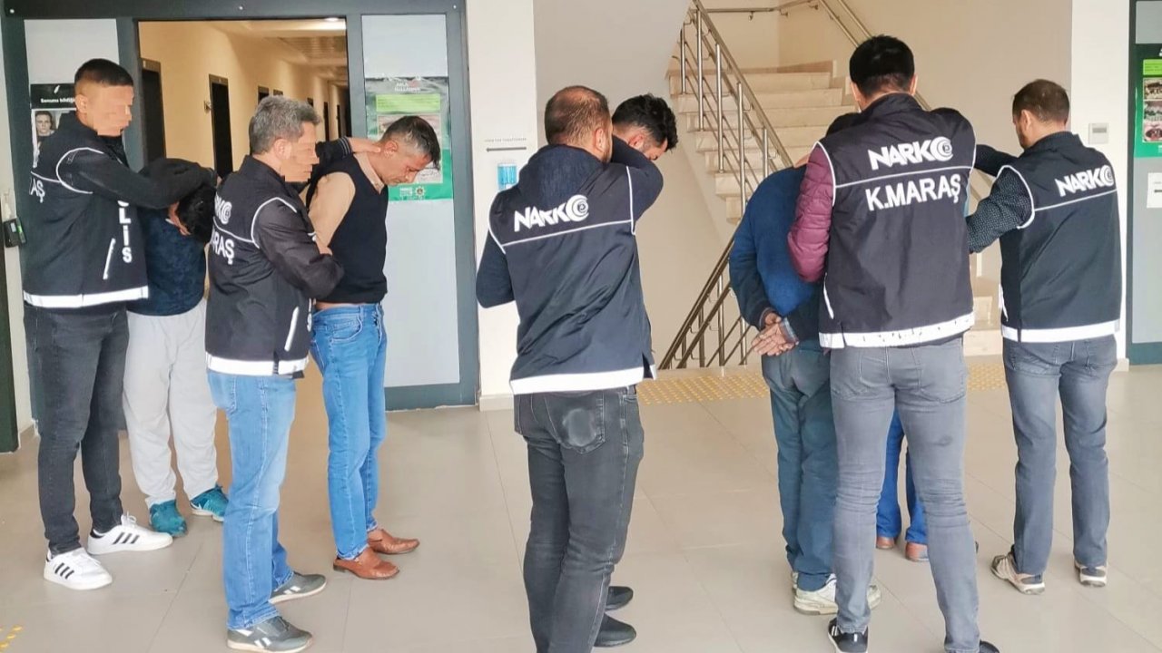 Kahramanmaraş’ta uyuşturucu operasyonu!