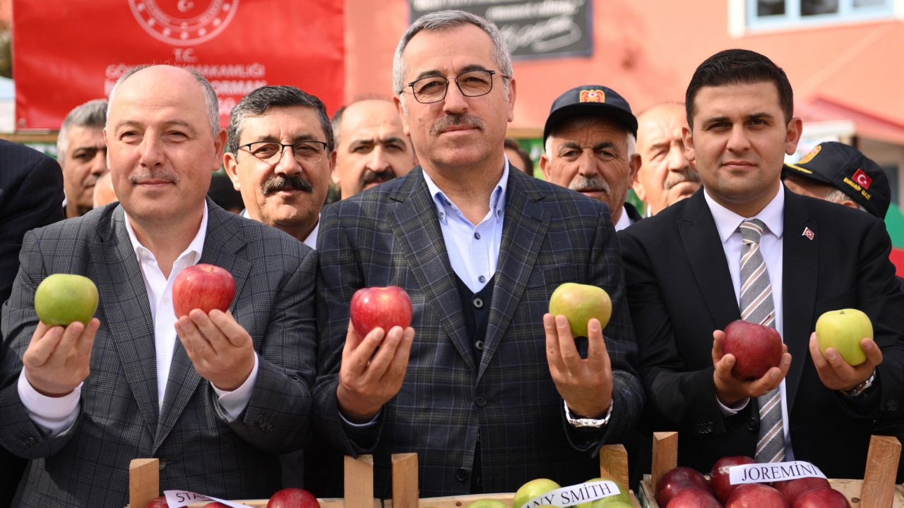 Başkan Güngör; "Göksun Elmamızı Markalaştırıyoruz"