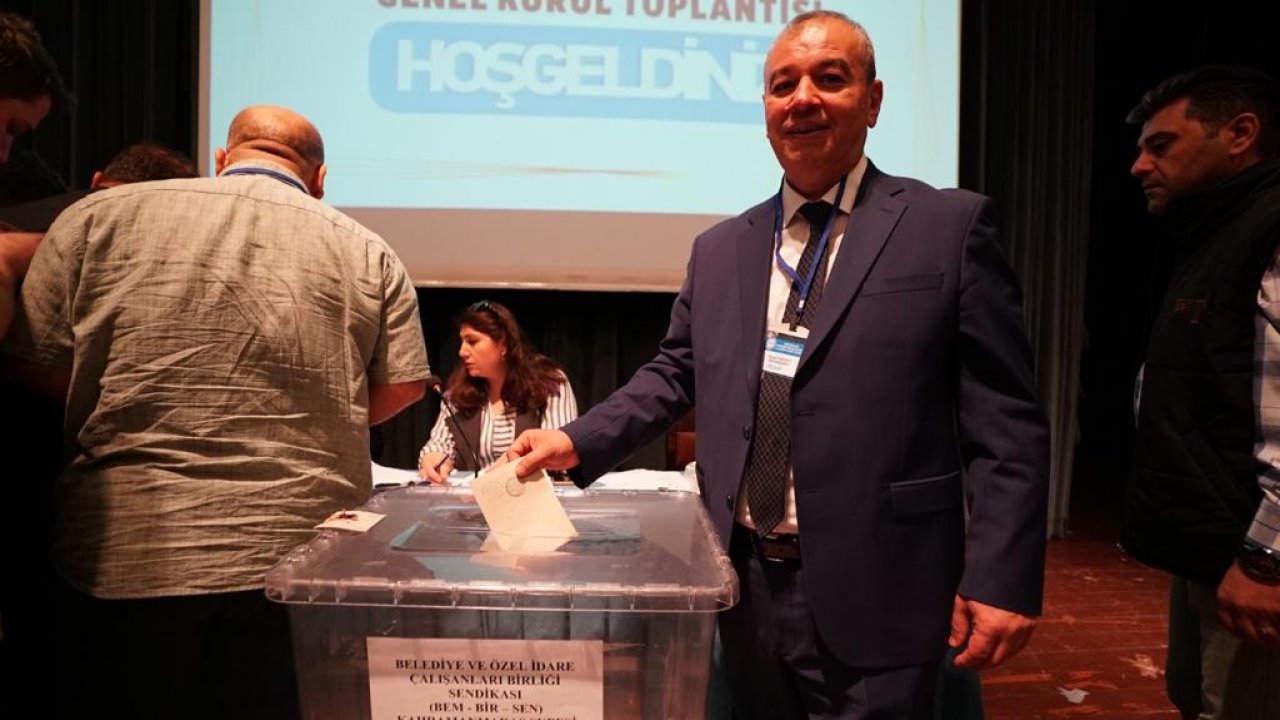 Kahramanmaraş BEM-BİR-SEN’de Necati Kahveci Güven Tazeledi!