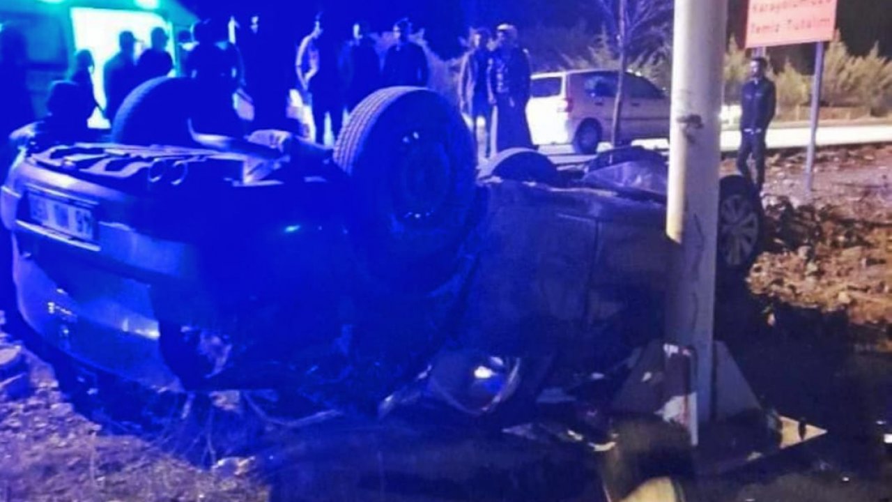 Kahramanmaraş’ta yola fırlayan köpek kaza yaptırdı!